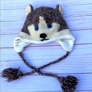 Handmade Kids Knit Snow Hat